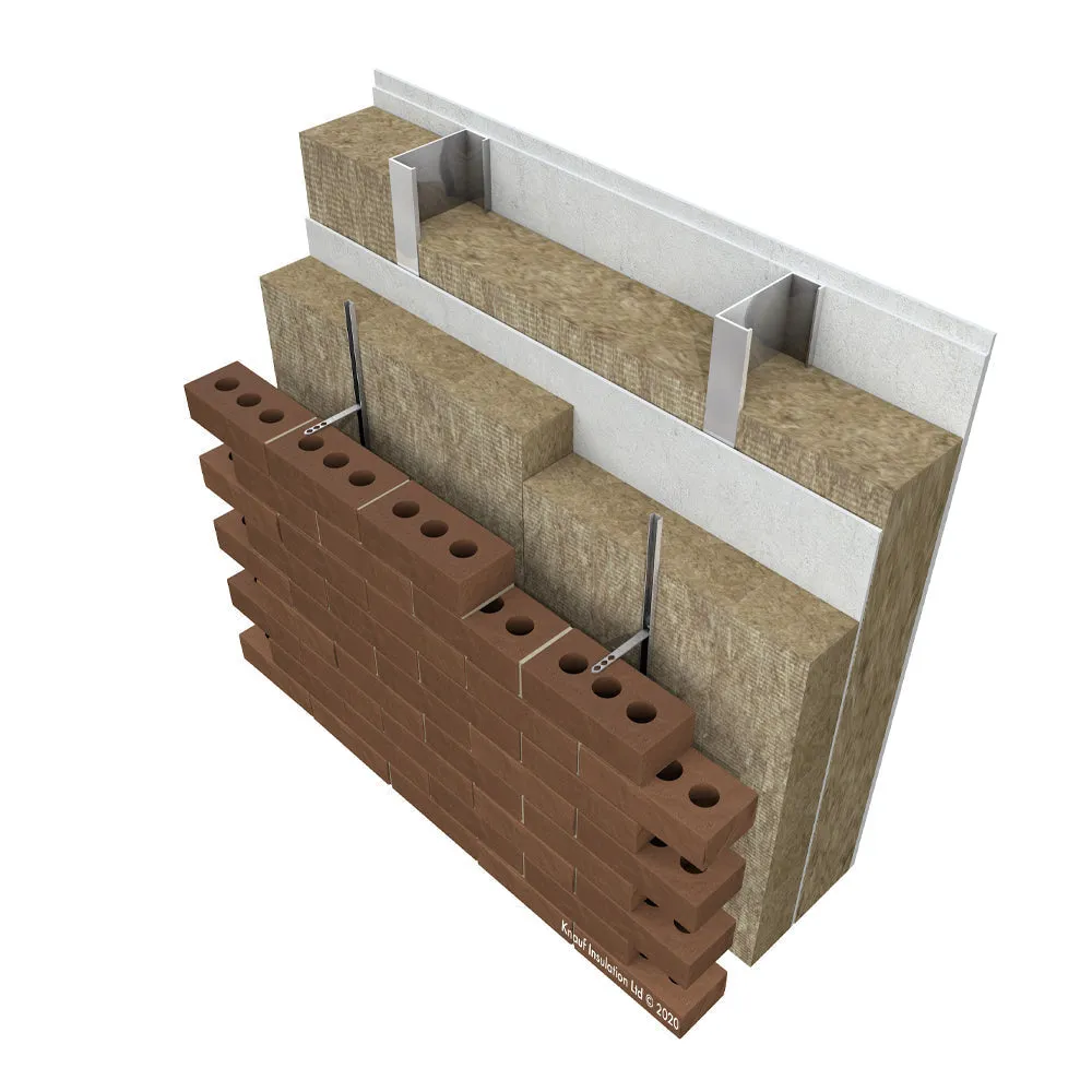 70mm Knauf Rocksilk Flexible Slab (1200mm x 600mm)