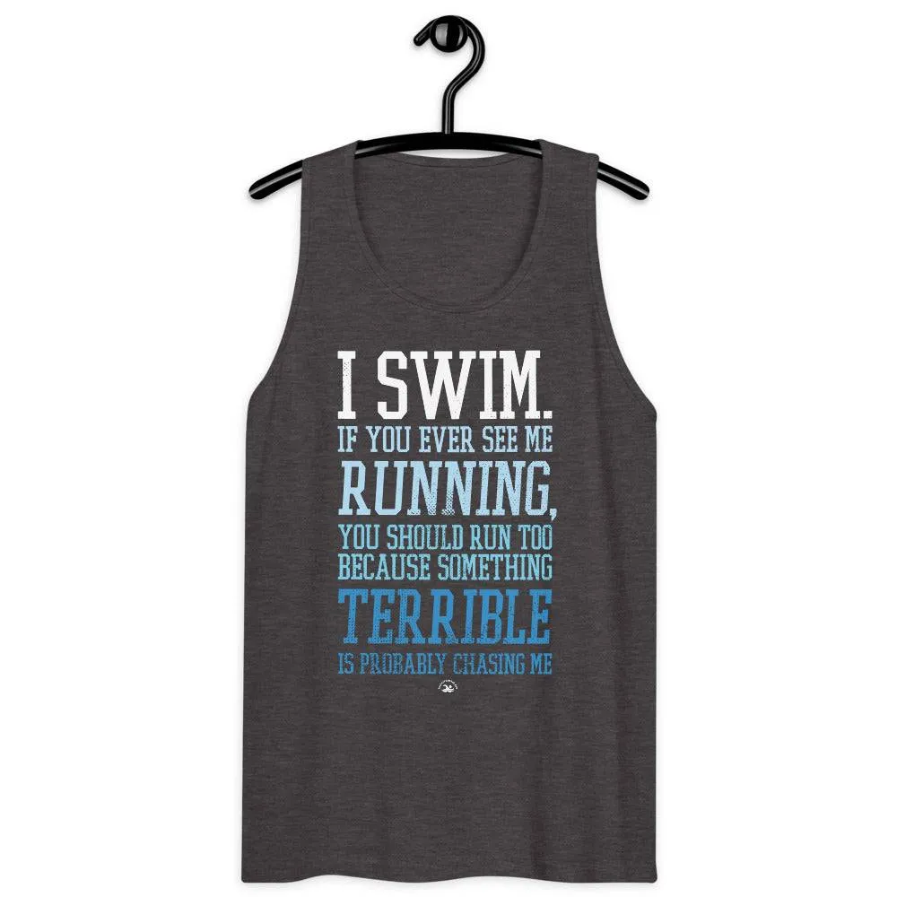 Swimmer Men’s Premium Tank Top